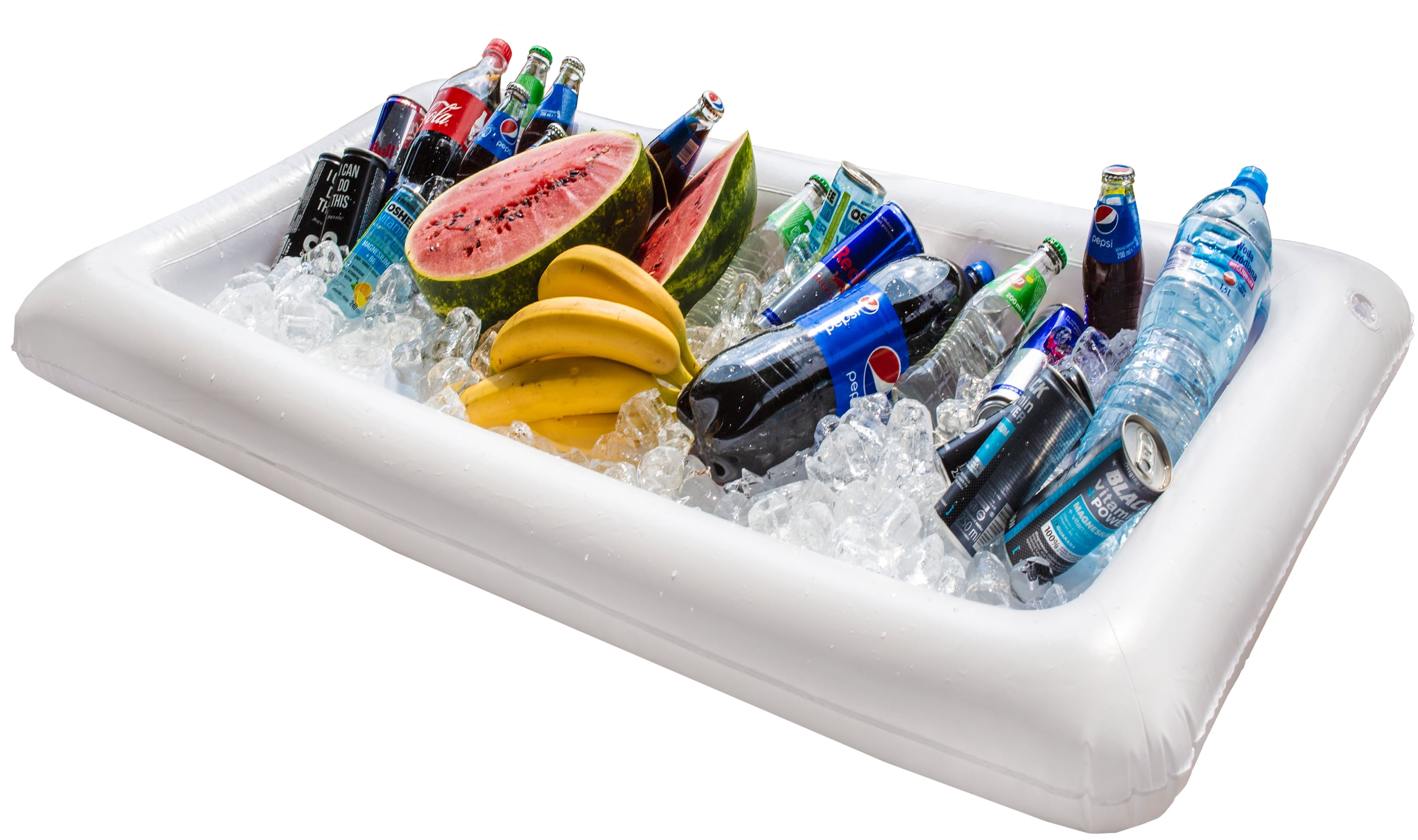 Creative Inflatable Pool Table Serving Bar Keep Your Salads & Beverages Ice Cold 51.2x29.5in For Parties Indoor & Outdoor Use Bar Party Accessories Large Buffet Tray Server With Drain Plug