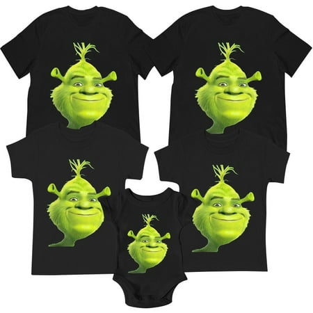 

Dad Mom Baby Matching Family Shirts Set Party Pajama T-Shirt