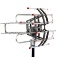 thumbnail image 3 of Antena de TV exterior TA-851B con reflectores y fuente de alimentación, con un alcance de recepción de 990 millas, 3 of 8