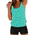 thumbnail image 1 of Women's Vintage High Waist Printed Bikini Set M-5XL, 1 of 6