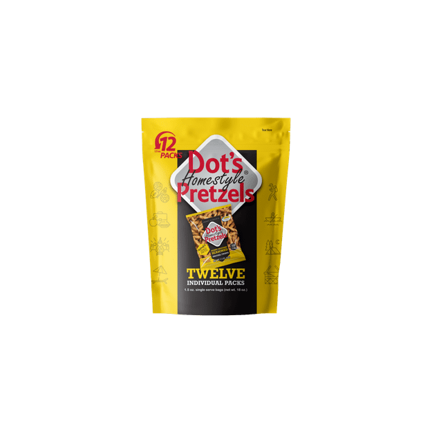 Dot's Homestyle Pretzels Honey Mustard Seasoned Pretzel Twists, 1.5 oz