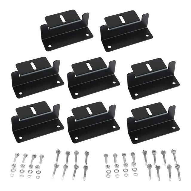 Lipstore Solar Panel Mounting Brackets Professional Holder for Campers Trailers Boats