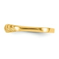 thumbnail image 4 of 14K Yellow Gold Ring Band Themed Satin Valley Dome, Size 6, 4 of 5