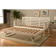 Kodiak Furniture Twin to King Size Daybed in Wood in White - Easy Assembly