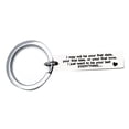 thumbnail image 2 of I May Not Be Your Be Your First Date Keychain Couples Love Keyring Gfit Boyfriend Mens Stainless Steel Key Chain, 2 of 5