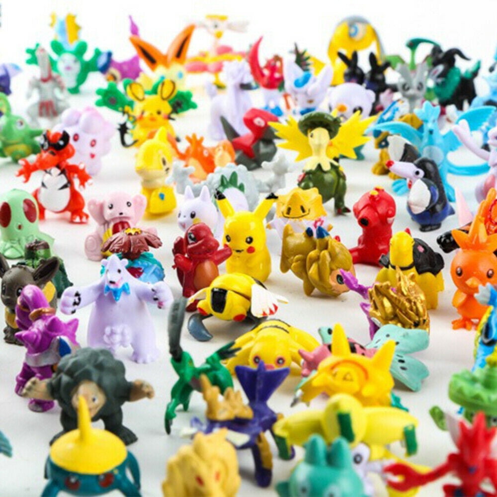 PVC Lots 144pcs Pokemon Toys Mini Action Figures Toys 2-3cm Size Gifts Generic 