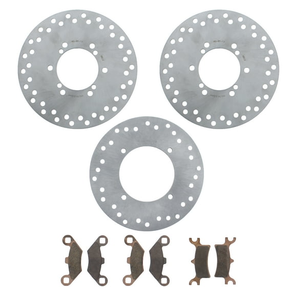 2003 Polaris Sportsman 400 4x4 Front and Rear Brake Rotors and Brake Pads