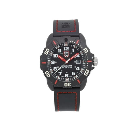 Luminox Coronado 3050 Series 44mm Carbon Black Dial Quartz Mens Watch XS.3035