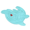 thumbnail image 3 of Licking Pad, Slow Lick Feeder  Shaped Silicone Soft Non-  For Dogs For Cats Blue, 3 of 8