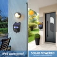 thumbnail image 4 of Yeacher Solar Driveway Alarm 984ft Long Range Wireless Driveway Alarm IP60 Weather Resistant Infrared Motion, 4 of 8