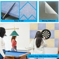 thumbnail image 3 of AGCAN Felt Bulletin Board, Large Felt Wall Tiles with 40 Push Pins, DIY Thick Cork Board for Office Kitchen Classroom, 12" x 12", 6 Pack, Coffee+Blue, 3 of 9