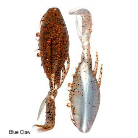 Z Man Kicker CrabZ 3.5'' Blue Claw 3pk