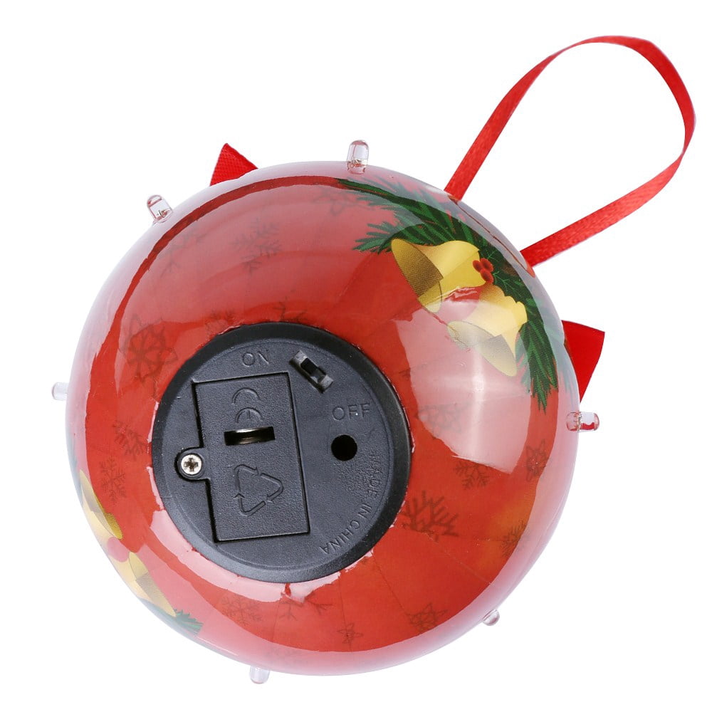 Dog Collection Twinkling Lights Christmas Ball Indoor Decorative Ornament