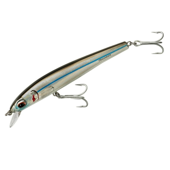 Bomber Long Shot Minnow Crankbait 7" Silver Mullet 1 3/4 oz.