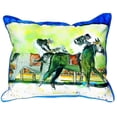 thumbnail image 2 of Close Race Small Indoor/Outdoor Pillow 11x14, 2 of 3