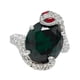 thumbnail image 3 of Anillo de serpiente para mujer, creativo, elegante, moderno, versátil, accesorio punk Plata, 3 of 8