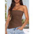 thumbnail image 4 of Summer Fashion Sexy Sleeveless Tank Top Coffee S, 4 of 6