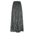 thumbnail image 4 of RUTAYY Women Solid Color Plus Size Skirt Plus Size Women Loose Oversized Skirt Flowy Swing Skirts, 4 of 4