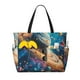 thumbnail image 1 of Fotbe Colorful Planet Universe Bolsa de Viaje para Playa - Resistente al Agua, Bolsa Tote de Gran Capacidad y Ligera con 7 Bolsillos para Mujeres y Hombres, 1 of 7