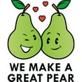 thumbnail image 2 of CafePress - We Make A Great Pear 3.5 Button - 3.5" Button, 2 of 3