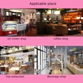 thumbnail image 2 of INTBUYING Commercial Ice Cream Refrigerator Gelato Showcase Freezer Machine 12 Pan 220V, 2 of 10