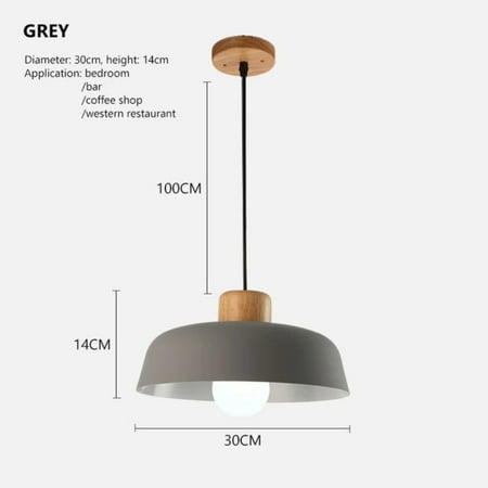

FSHNGTA Enhance Your Space with These Stylish and Contemporary Creative Lighting Option - Unique Modern Nordic Hanging Pendant Lamps for Kitchen and Restaurant Decor - Stylish Macaron Iro
