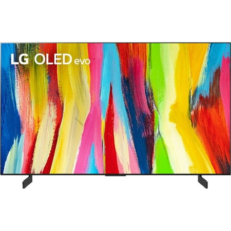 Open Box LG C2 Series 48-Inch Class OLED evo Gallery Edition Smart TV - AI-Powered 4K TV, Alexa Built-in (OLED48C2PUA, 2022) -