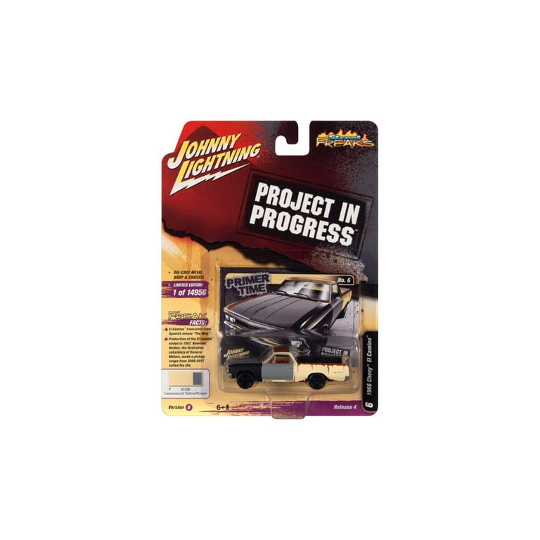 Johnny Lightning 1966 Chevy El Camino Project In Progress Street Freaks New 2022 - Foto 6