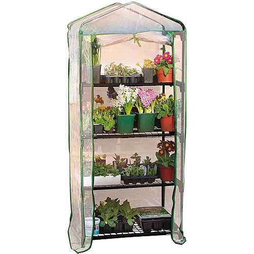 Gardman R687 5' 3" X 2' 3" X 19" 4-Tier Mini Greenhouse by Gardman USA Inc