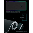 thumbnail image 4 of RGB Gaming Mouse Pad, Oversized Glowing RGB Extended Waterproof Soft Desk Mat Surface RGB Mouse Pad XL with 13 Lighting Modes 3 Brightness Level for Gaming PC, 31.5×11.8 in, Boundless universe, 4 of 7