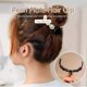 thumbnail image 3 of Pinzas Para El Pelo Perla Coleta Soporte Moño Horquilla Accesorios Para El Cabello Para Niñas Mujeres 3 Uds Cateissary  CE006040-00, 3 of 6