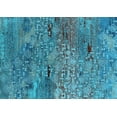 thumbnail image 1 of Ahgly Company Indoor Rectangle Oriental Light Blue Industrial Area Rugs, 6' x 9', 1 of 4