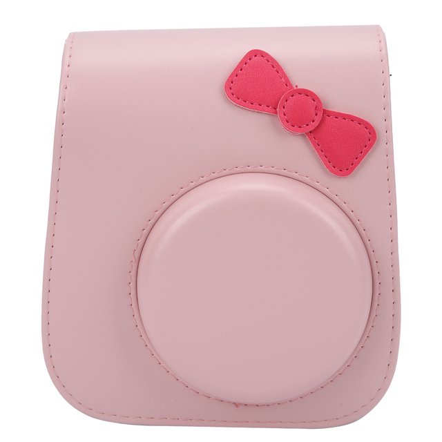 Bolsa protectora para cámara de hombro Jadeshay retro anticaída de cuero PU para cámara Instax mini11/8/9