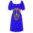 thumbnail image 5 of Flower Power Retro Hippie Peace Symbol Sleeveless Dress Woman clothes Party dresses women's clothing summer 2024 novelties, 5 of 6