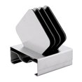 thumbnail image 3 of 4pcs / Set Car Use Slice Coasters Bebidas Frías Calientes Cup Mat Stainless Steel - Y Cuadrado, Proteja Sus Muebles De Derrames, Arañazos, Dañ BLESIY Coaster de acero inoxidable, 3 of 7