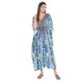 thumbnail image 2 of Oussum Caftan pour Femmes Robe Été Ample Décontractée Grande Taille Robe de Soirée Imprimée Caftan Long pour Dames Robes Élégantes en Ligne, 2 of 4