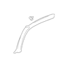 Genuine OE Porsche Windshield Trim - 996-555-182-09-J31