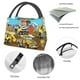 thumbnail image 4 of Fotbe Different Construction Site Vehicles Bolsa Térmica Portátil con Estampado, Bolsa de Entrega de Alimentos Aislada, Bolsa Reutilizable de Gran Capacidad para Comidas y Supermercado, 4 of 6