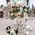 thumbnail image 3 of Party Tray Large Capacity DIY Acrylic Mirror Surface Table Centerpiece Candle Plate Hotel Decoration, 3 of 10