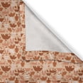 thumbnail image 4 of Ambesonne Landscape Valance Pack of 2, Autumn Theme Forest Items, 42"X18", Peach Cinnamon and Pearl, 4 of 5