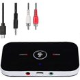 thumbnail image 1 of Bluetooth 5.0 Transmitter Receiver, 2-in-1 Wireless Portable Stereo Audio Adapter with RCA/3.5mm AUX, 1 of 5
