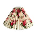 thumbnail image 1 of Pleated Lampshade E27 Light Cover Japanese Style Fabric Table Lamp Ceiling Decor(Khaki), 1 of 2