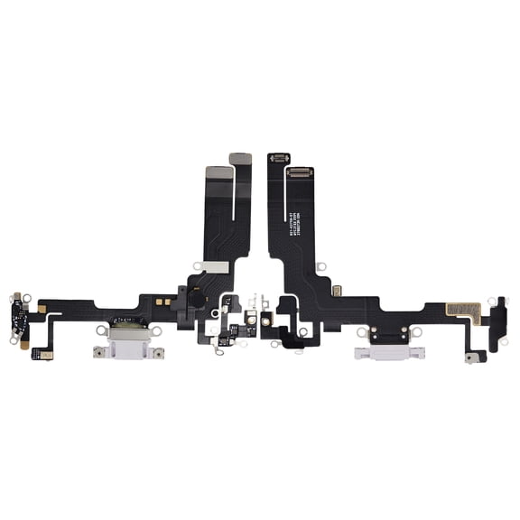 Replacement Charging Port Flex Cable Compatible For iPhone 14 (Premium) (Purple)