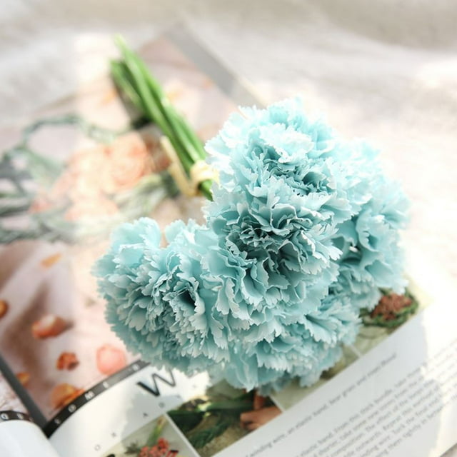 Carnation Bouquet Holding Flowers Mother's Day Simulation Flower Decoration