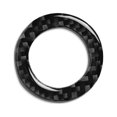 thumbnail image 1 of Cubierta de anillo de botón de cerradura de encendido Interior de fibra de carbono compatible con Ford Mustang 2009-2013, 1 of 9