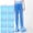 Blue, variant on 4Pcs Disposable Rain Pants, 50in Long Clear Pant with Shoe Cover Rainpants Plastic Rain Pants Adult Disposable Boot Covers Rainpants for Men Women Outdoor (Blue)