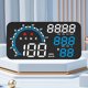 thumbnail image 1 of Velocímetro Gps Digital Para Coche Car Digital HUD con reloj Smart Head Up Display para vehículo Auto (azul blanco), 1 of 9