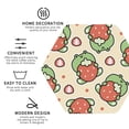 thumbnail image 4 of Disketp Frog Hold Strawberry Funny Coasters,6 Pcs Leather Coasters With Holder, Perfect Housewarming Hostess Gifts,Protect Furniture From Water Marks Scratch And Damage, 4 of 9