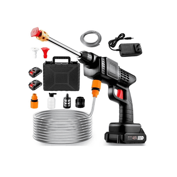 Pistola Para Hidrolavadora Electrica Portatil Inalambrica Xtellar negro