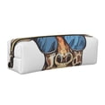 thumbnail image 1 of Balery American Giraffe Style Estuche de Lápices de Cuero Impreso, Estuche para Suministros de Arte, Estuche de Lápices con Cremallera, Estuche de Almacenamiento de Papelería, 1 of 7